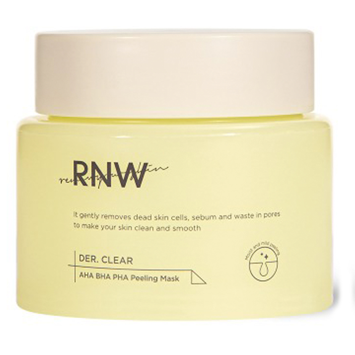 фото Отшелушивающая маска для лица rnw der. clear aha bha pha peeling mask