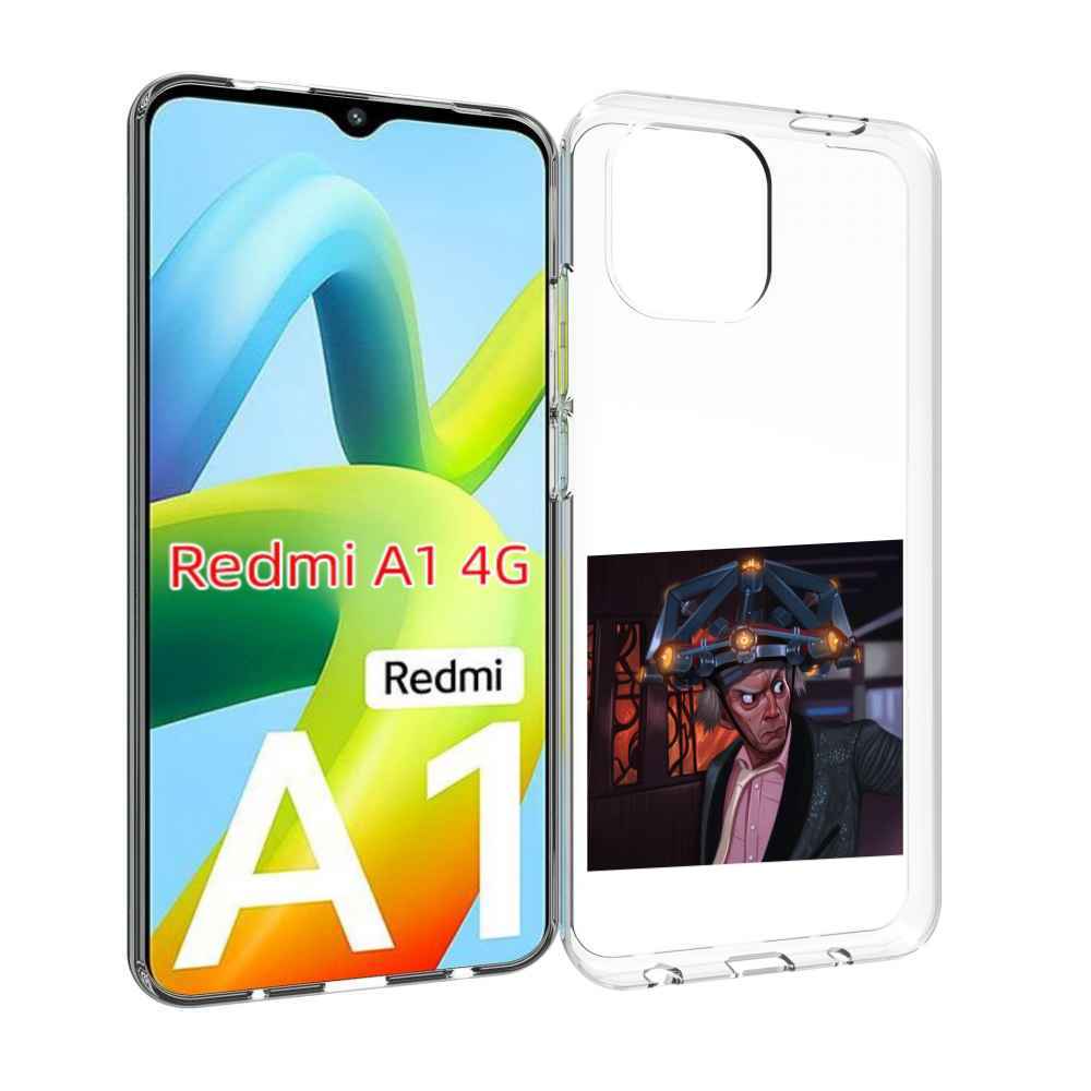 

Чехол Mypads Назад-В-Будущее Для Xiaomi Redmi A1, Прозрачный, Tocco