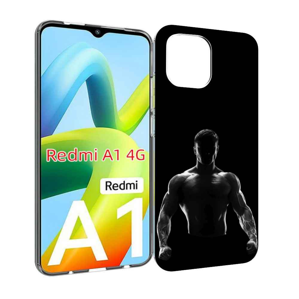

Чехол Mypads Накаченный Мужчина В Тени Мужской Для Xiaomi Redmi A1, Прозрачный, Tocco