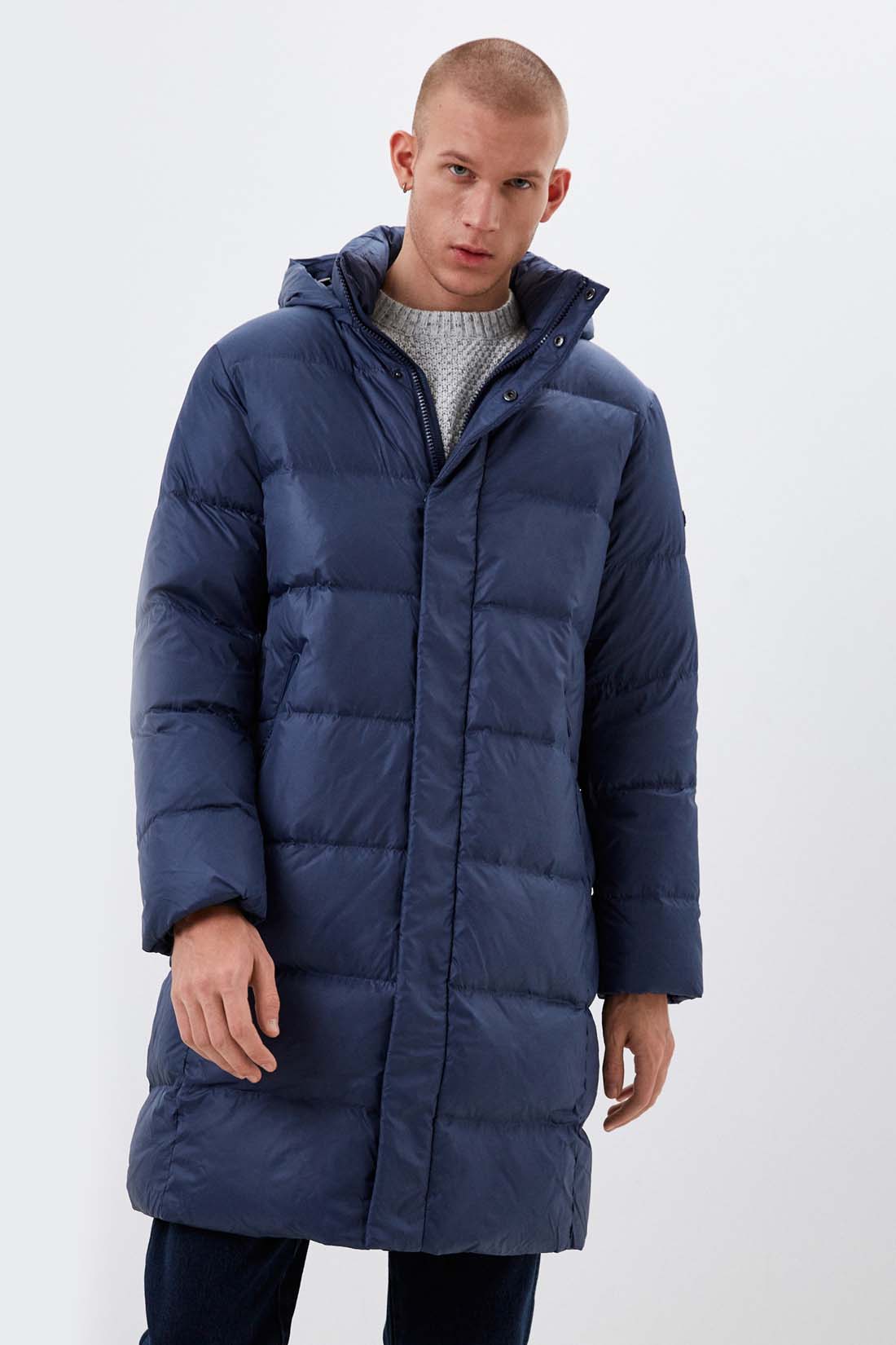 

Пуховик мужской Baon B501542 синий XXL, B501542