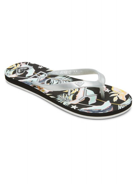 

Шлепанцы женские Roxy ARJL100869-KSM черные 39.5 RU, ARJL100869-KSM