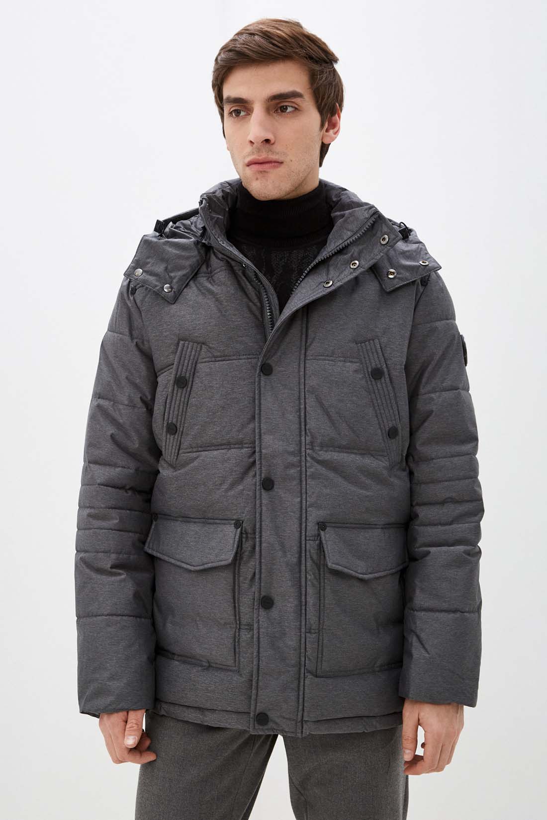 

Куртка мужская Baon B541507 серая XXL, B541507