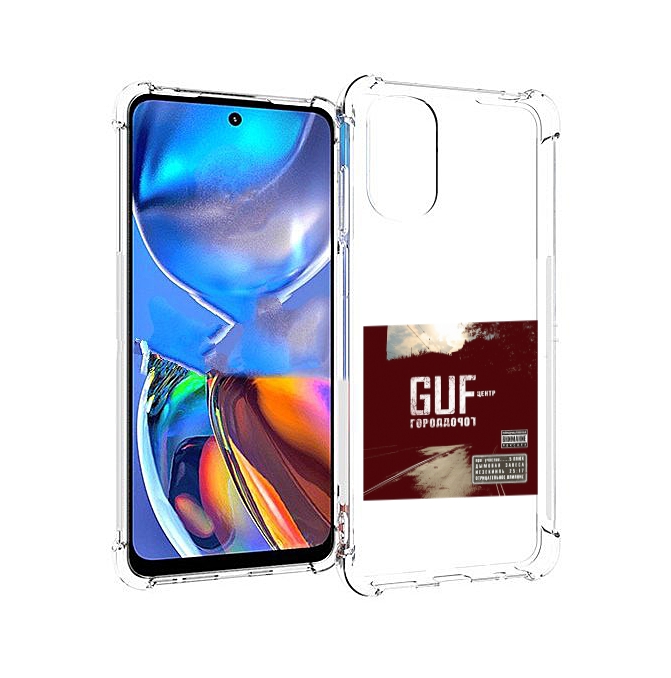 

Чехол MyPads Город дорог Guf для Motorola Moto E32, Прозрачный, Tocco
