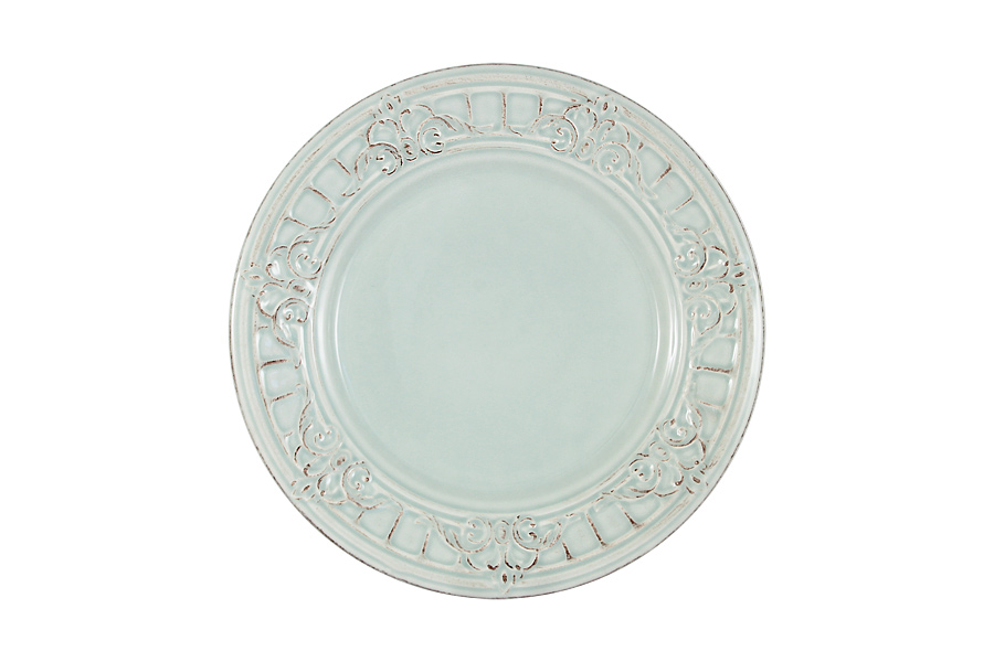 

Тарелка закусочная Matceramica Venice 23см, голубая, керамика MC-F430901350D0053_, Голубой