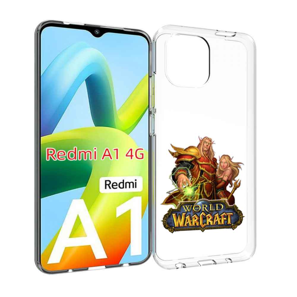 

Чехол Mypads Варкрафт2 Для Xiaomi Redmi A1, Прозрачный, Tocco