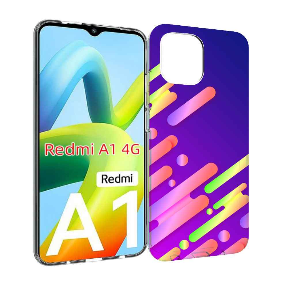 

Чехол Mypads Неоновый-Фон Для Xiaomi Redmi A1, Прозрачный, Tocco