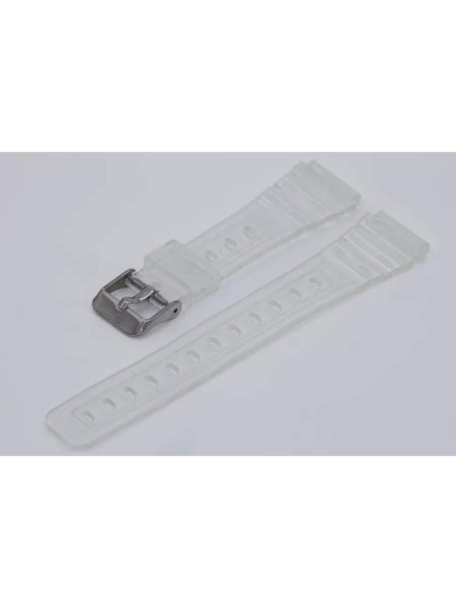 

Ремешок из двух частей унисекс Watch Band W-59 прозрачный, W-59