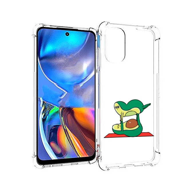 

Чехол MyPads Две-половинки для Motorola Moto E32, Прозрачный, Tocco