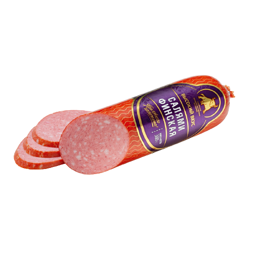 

Колбаса Высокий вкус Салями Финская варено-копченая 380 г