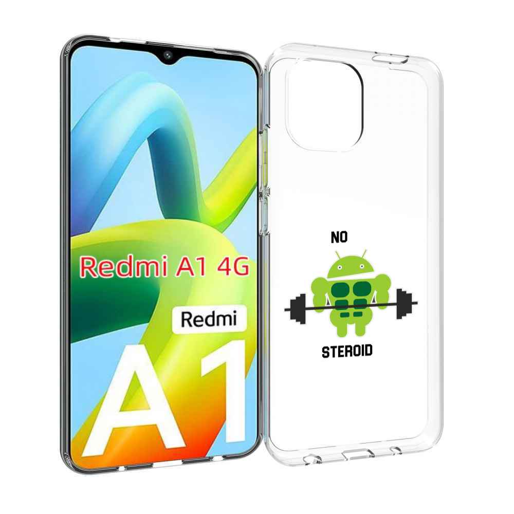 

Чехол Mypads Нет-Стероидам Для Xiaomi Redmi A1, Прозрачный, Tocco