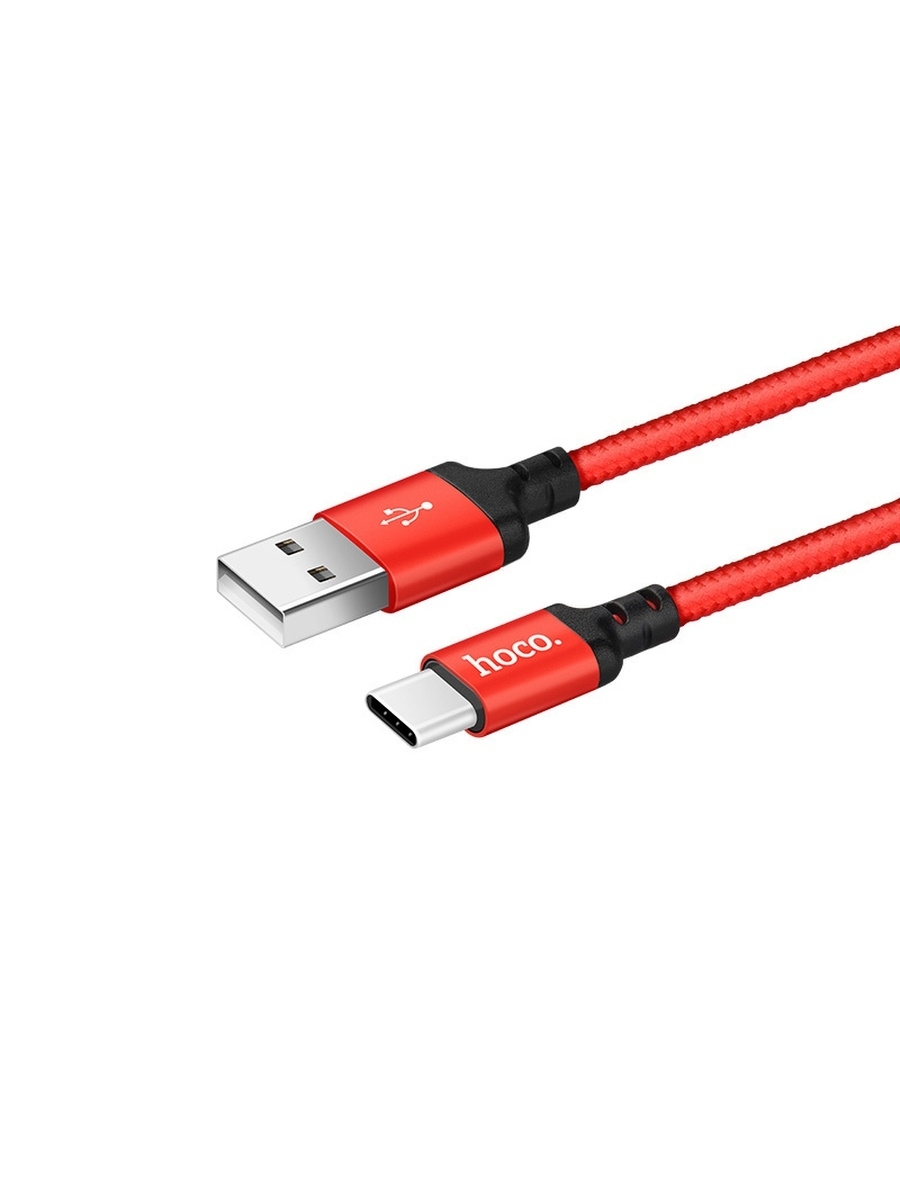 Кабель USB Type-C-USB Ёmart 1м красный