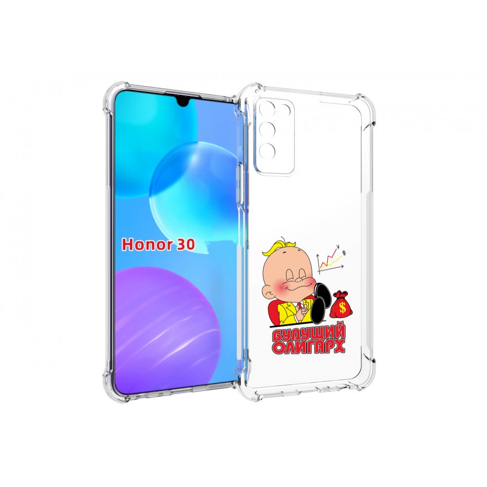 

Чехол MyPads Будущий олигарх для Huawei Honor 30 Lite, Tocco