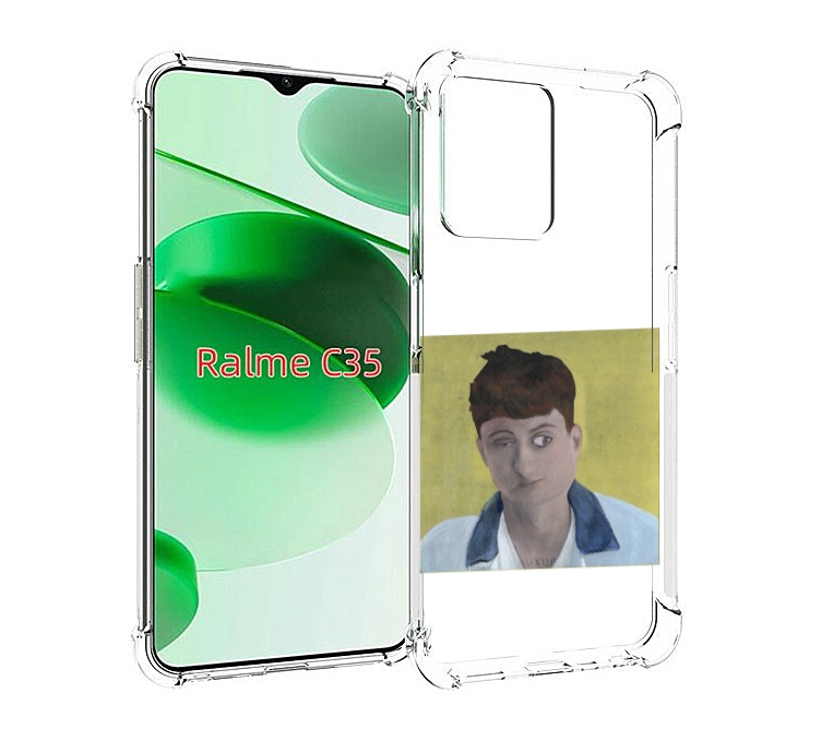 

Чехол MyPads Stay Ugly Boulevard Depo для Realme C35 / Narzo 50A Prime, Прозрачный, Tocco