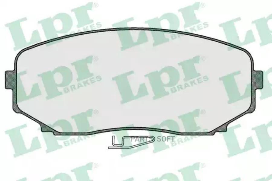 

Тормозные колодки Lpr дисковые 05p1573