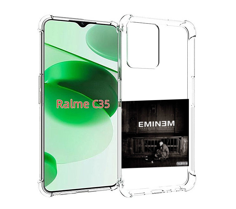 

Чехол MyPads The Marshall mathers LP для Realme C35 / Narzo 50A Prime, Прозрачный, Tocco