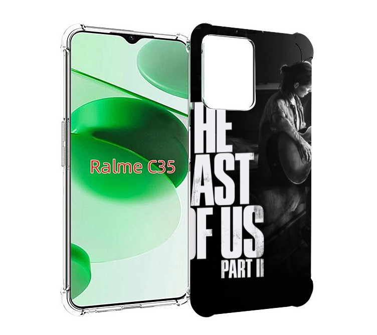 

Чехол MyPads The Last of Us Part II Элли для Realme C35 / Narzo 50A Prime, Прозрачный, Tocco