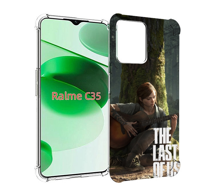 

Чехол MyPads The Last of Us Part II для Realme C35 / Narzo 50A Prime, Прозрачный, Tocco