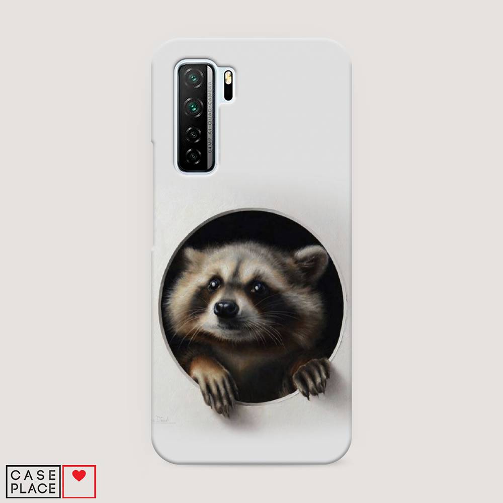

Чехол Awog "Любопытный енот" для Huawei P40 lite 5G, 6103020-1