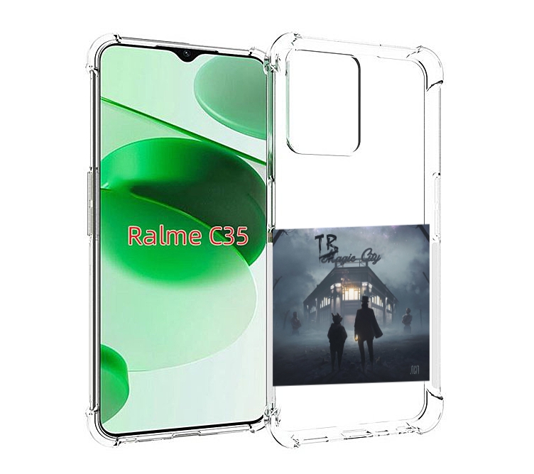 

Чехол MyPads Tragic City ЛСП для Realme C35 / Narzo 50A Prime, Прозрачный, Tocco