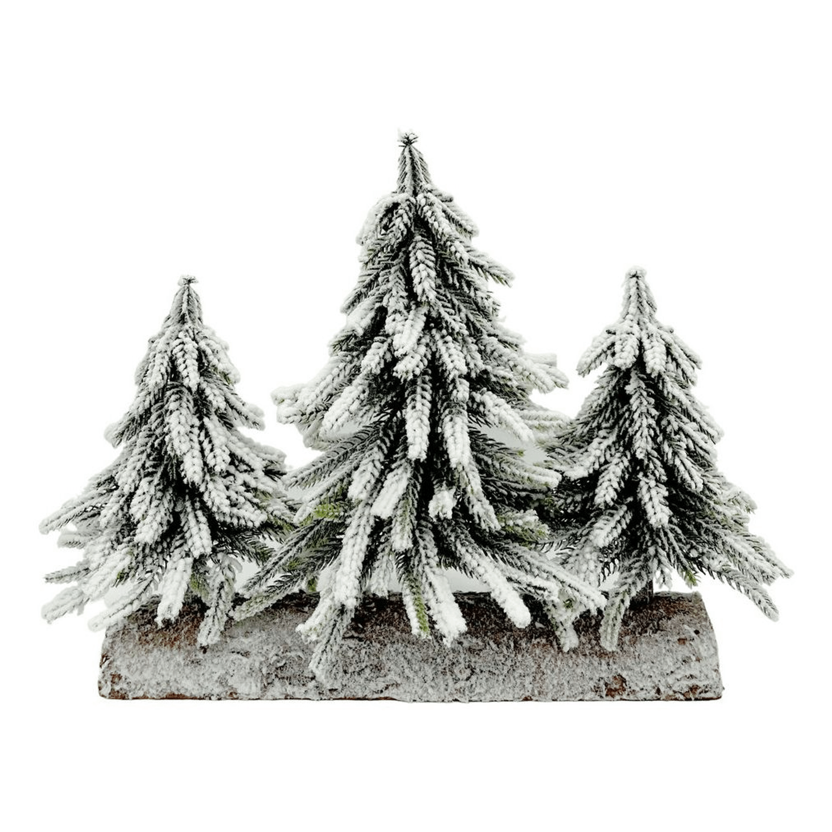 Фигурка новогодняя Tarrington House Заснеженные елки 27 см