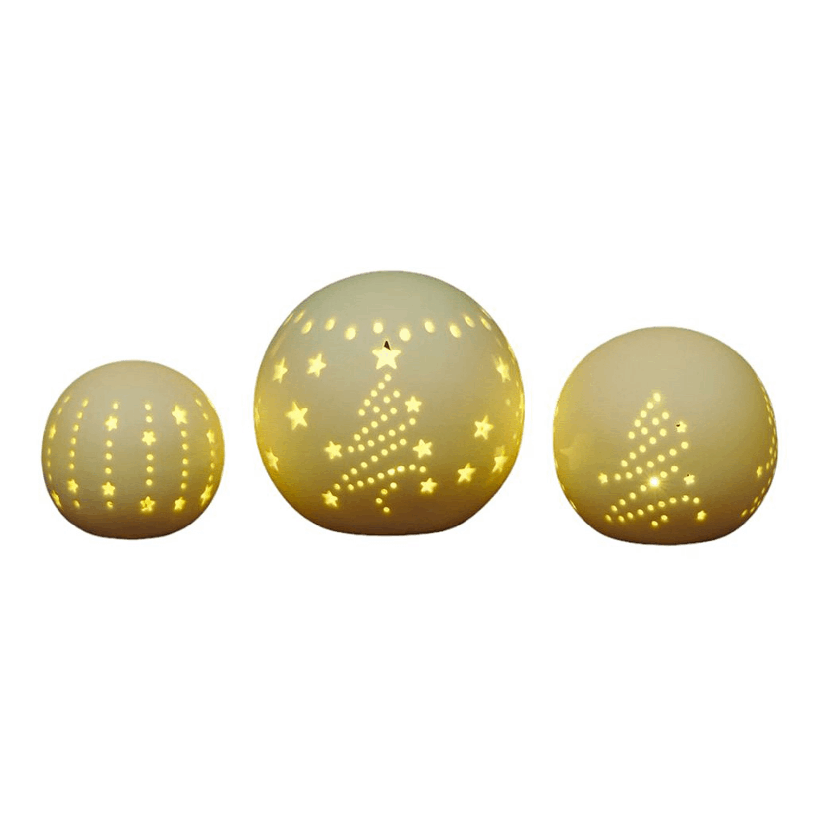 Новогодний светильник Tarrington House Шары белый теплый 599₽