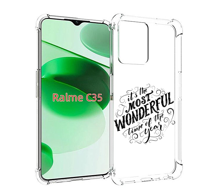

Чехол MyPads Wonderful для Realme C35 / Narzo 50A Prime, Прозрачный, Tocco
