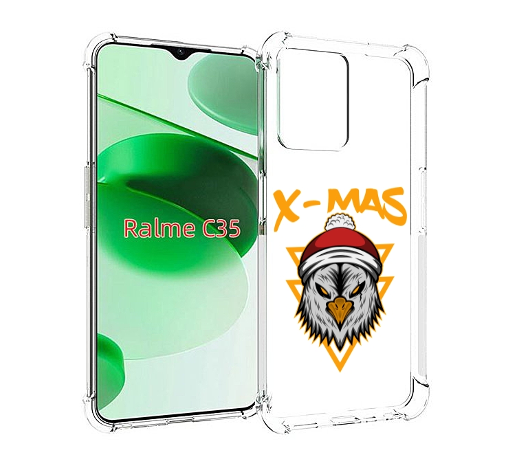 

Чехол MyPads Xmax для Realme C35 / Narzo 50A Prime, Прозрачный, Tocco