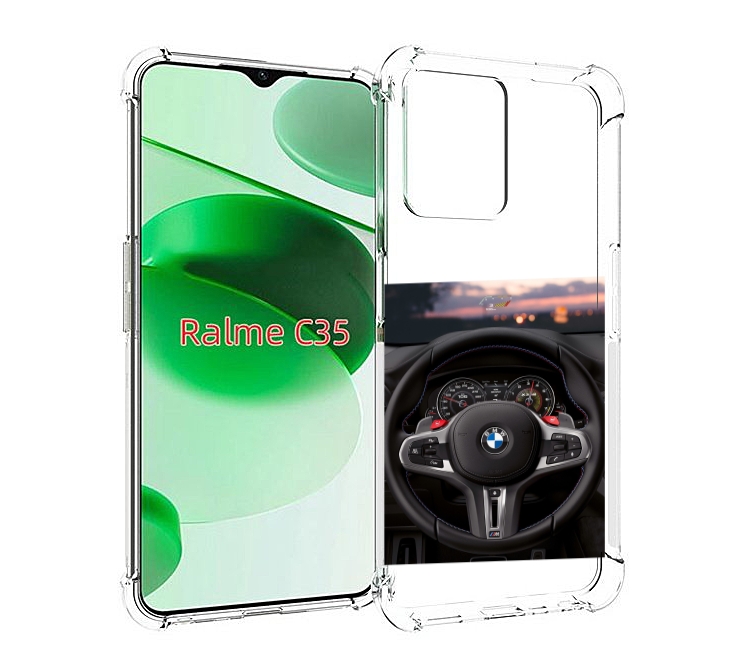 

Чехол MyPads bmw 4 мужской для Realme C35 / Narzo 50A Prime, Прозрачный, Tocco