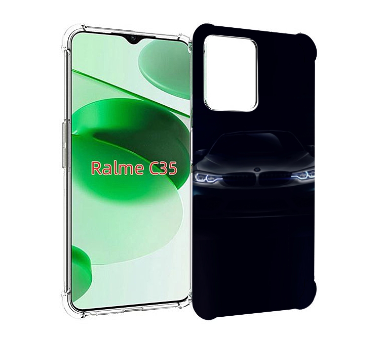 

Чехол MyPads bmw 1 мужской для Realme C35 / Narzo 50A Prime, Прозрачный, Tocco