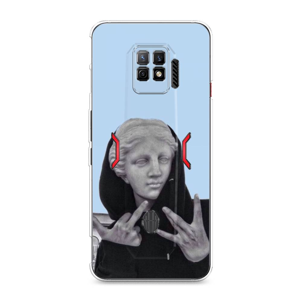 

Чехол Awog на ZTE Nubia Red Magic 7 Pro / ЗТЕ Нубиа Ред Мэджик 7 Pro "SWAG статуя", Разноцветный, 136050-9