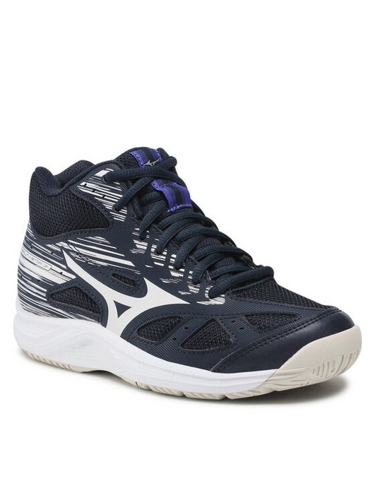 

Кроссовки женские Mizuno Stealth Star Jr. Mid X1GC211502 синие 35 EU, Синий, Stealth Star Jr. Mid X1GC211502
