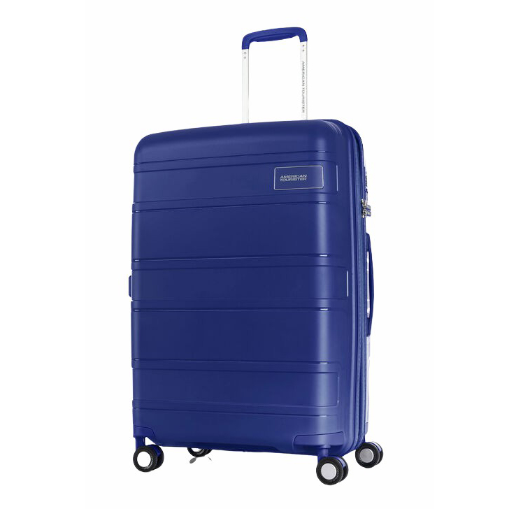 фото Чемодан унисекс american tourister litevlo синий, 69x46x30 см