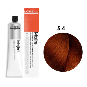 фото Краска мажирель № 5.4 l'oreal professionnel