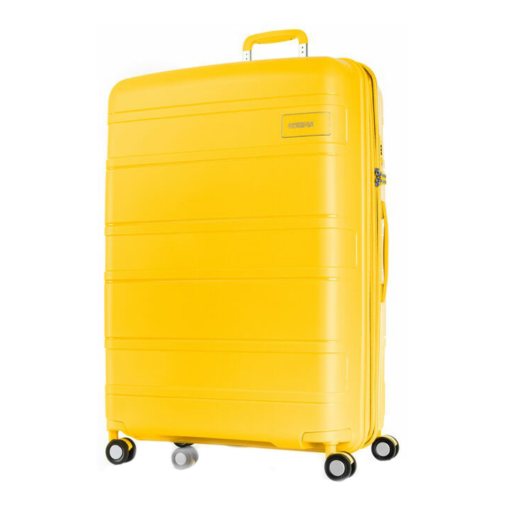 фото Чемодан унисекс american tourister litevlo желтый, 82x52x34 см