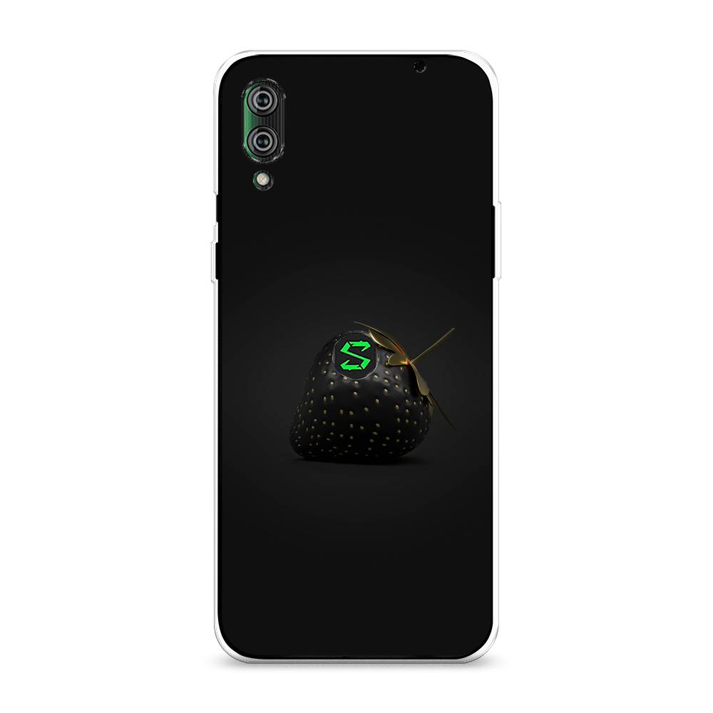 

Чехол Awog на Xiaomi Black Shark 2/2 Pro "Черная клубника", Разноцветный, 36450-10