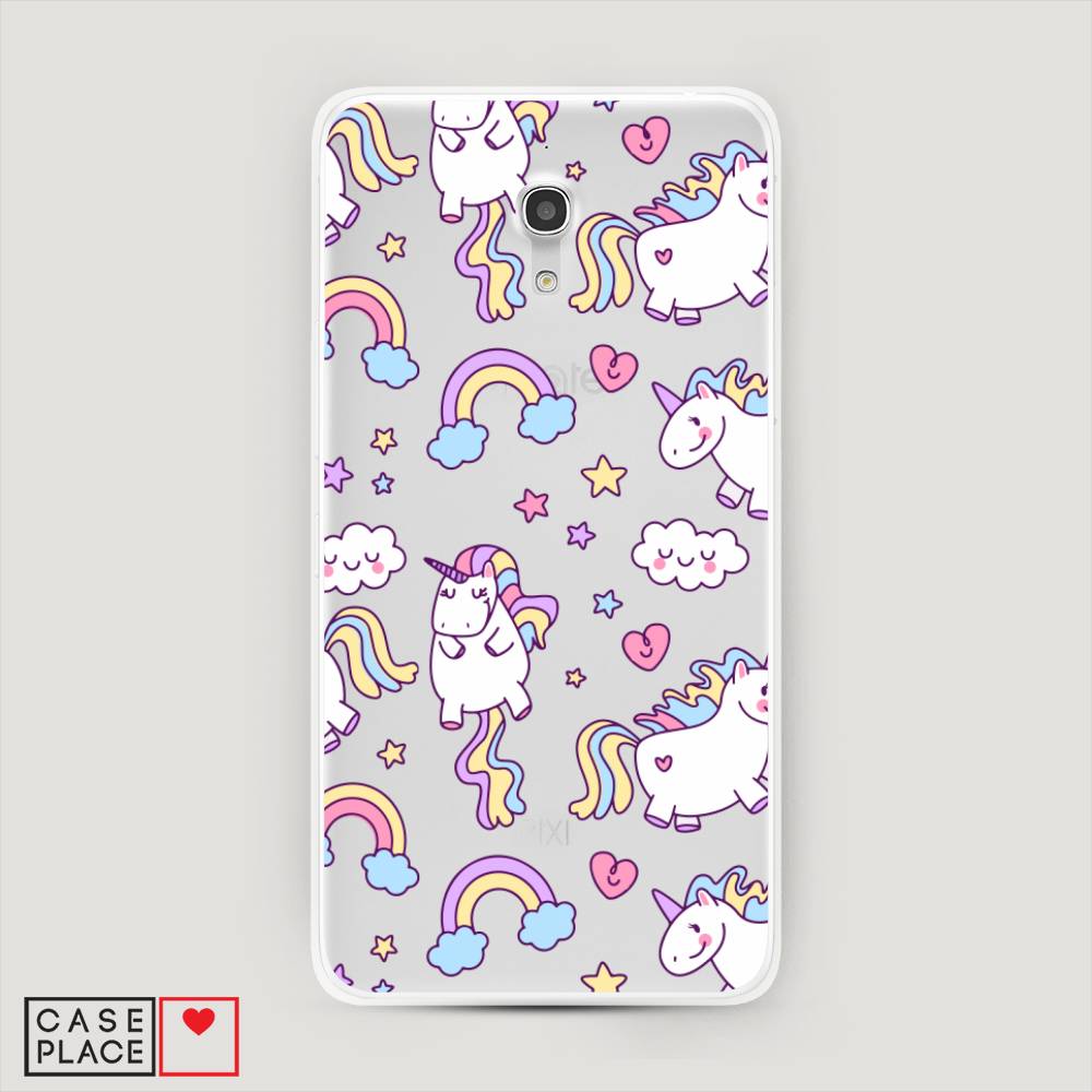 

Силиконовый чехол "Sweet unicorns dreams" на Alcatel Pixi 4 (5) 5045D, Sweet unicorns dreams