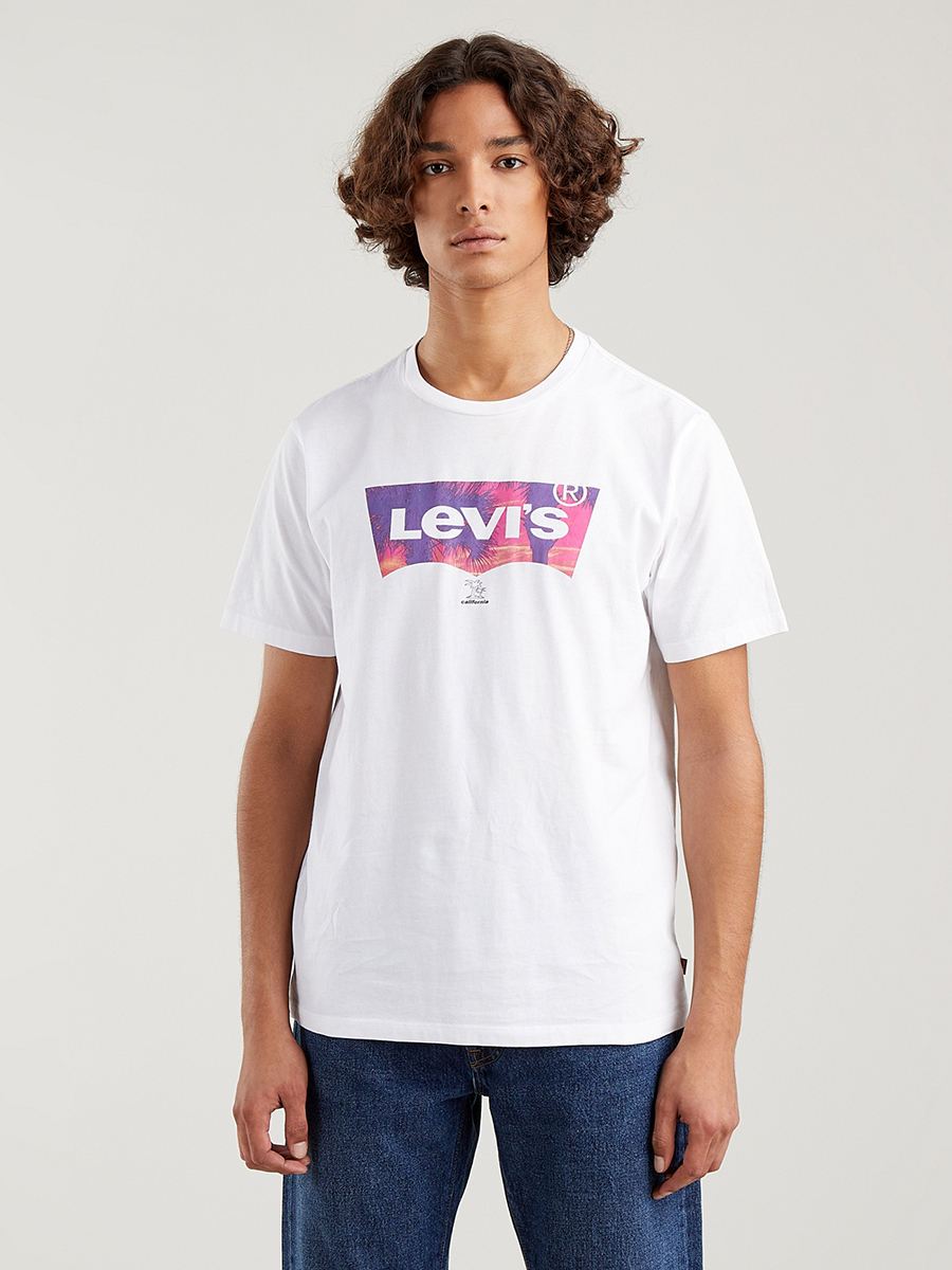 

Футболка мужская Levi's 22491-1119 белая 2XL, 22491-1119