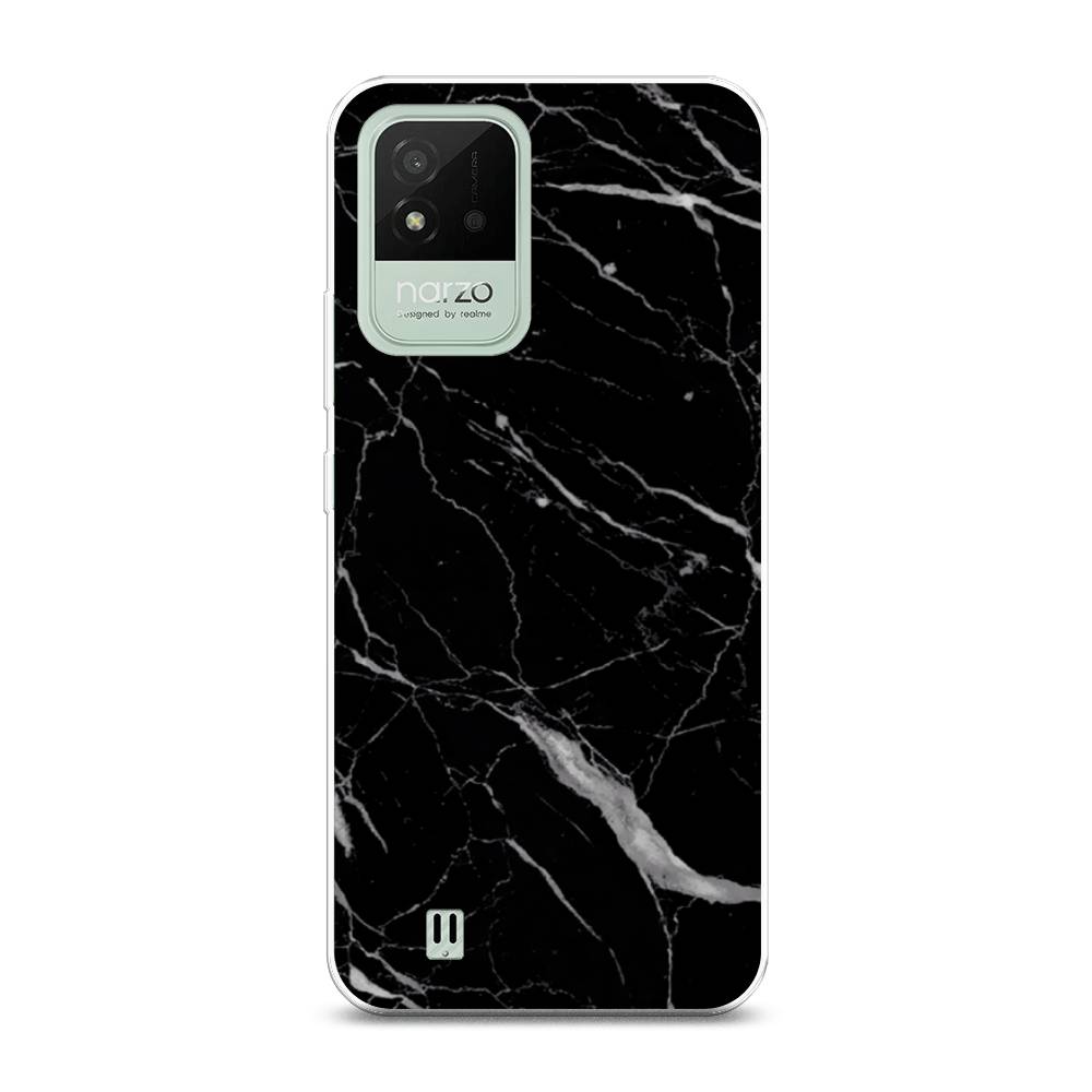 

Чехол Awog на Realme Narzo 50i "Черный минерал", 2510050-3