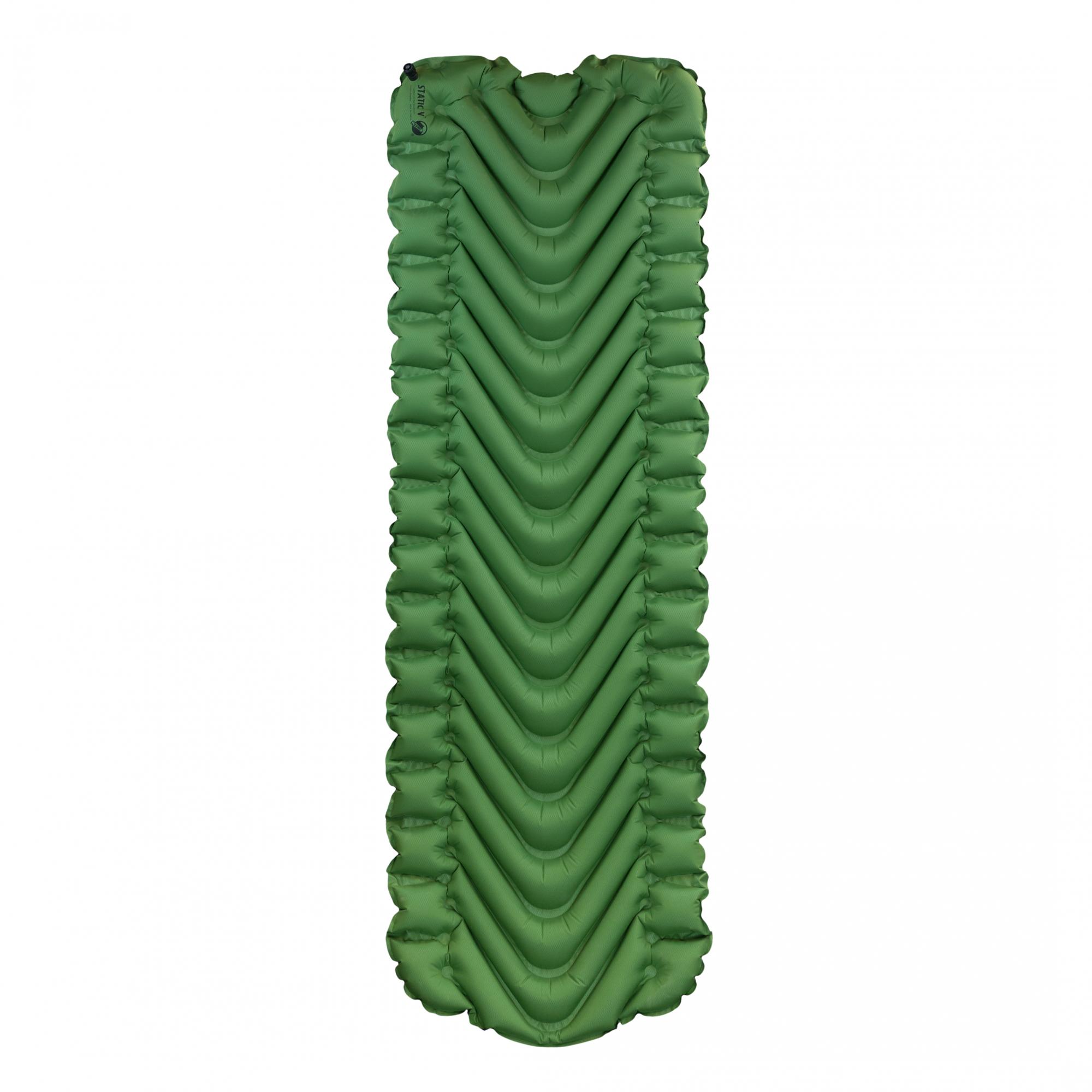 фото Надувной коврик, klymit, static v, зелёный