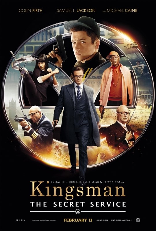 

Постер к фильму "Kingsman: Секретная служба" (Kingsman The Secret Service) 50x70 см