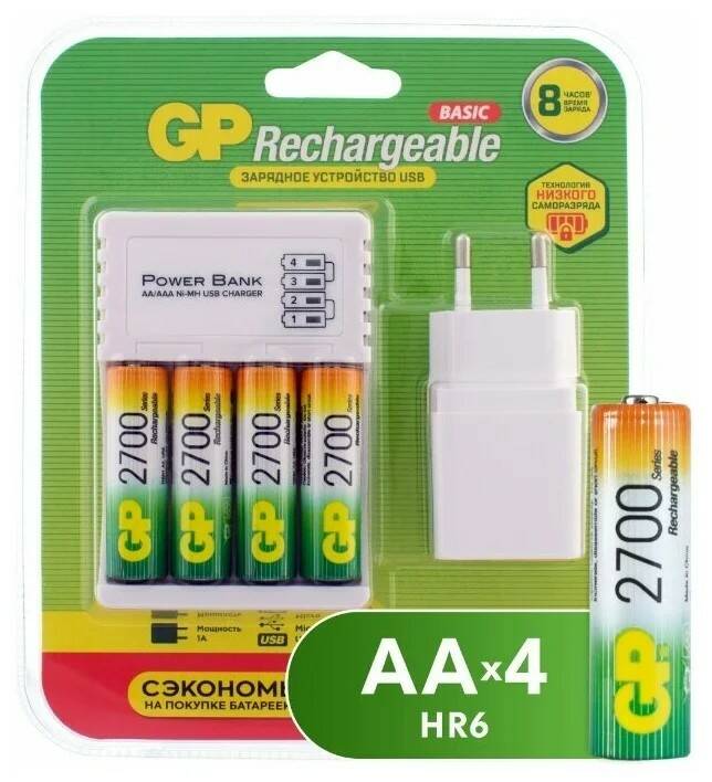 

Аккумулятор GP AA