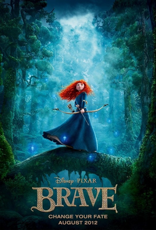 

Постер к мультфильму "Храбрая сердцем" (Brave) Оригинальный 68,6x101,6 см
