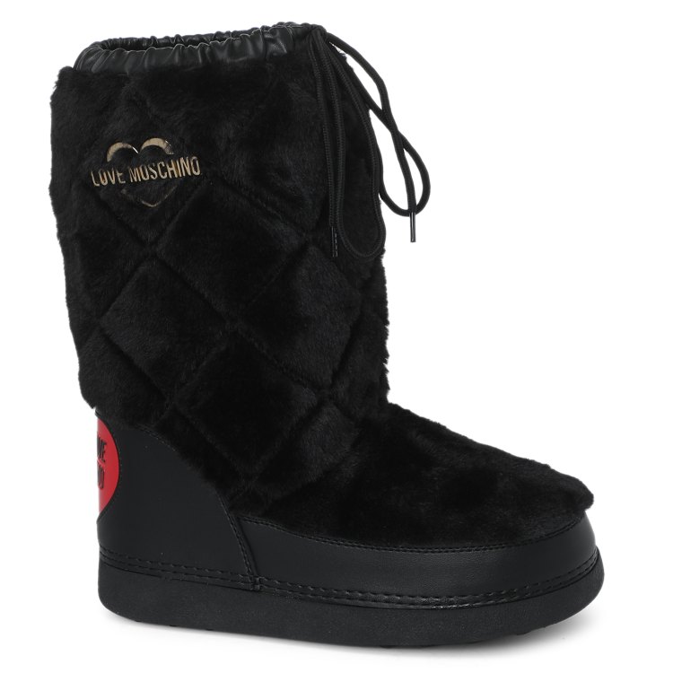 

Дутики женские Love Moschino JA24392G черные 37 EU, JA24392G