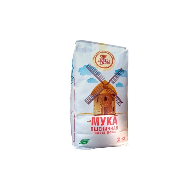 

Мука Главхлеб пшеничная 1 сорт 2 кг