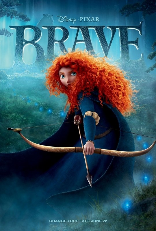 

Постер к мультфильму "Храбрая сердцем" (Brave) 50x70 см