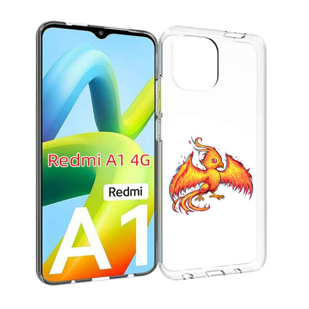 

Чехол Mypads Огненная-Птичка Для Xiaomi Redmi A1, Прозрачный, Tocco