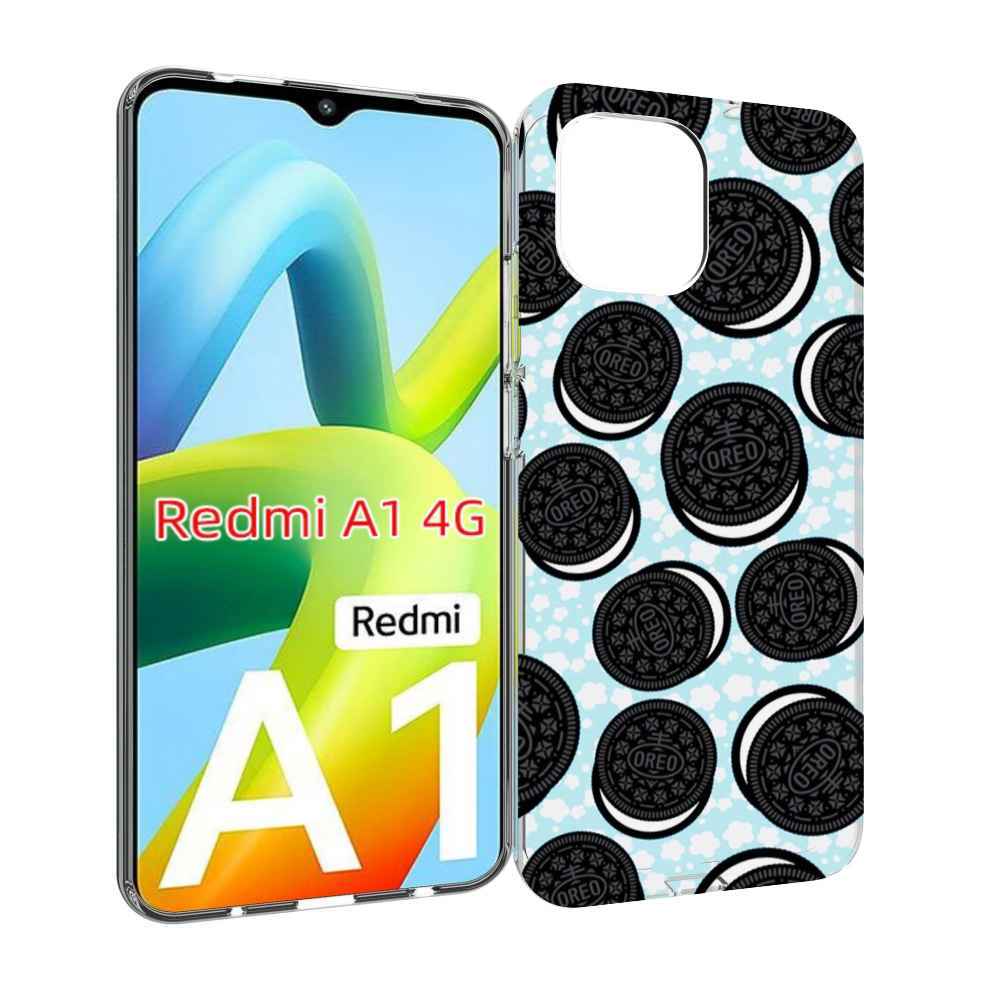 

Чехол Mypads Орео Печеньки Для Xiaomi Redmi A1, Прозрачный, Tocco