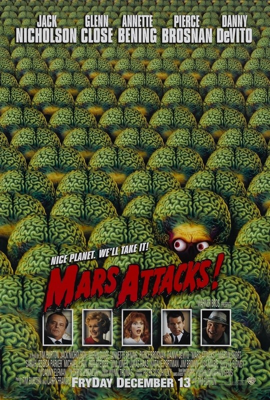 

Постер к фильму "Марс атакует!" (Mars Attacks!) A1