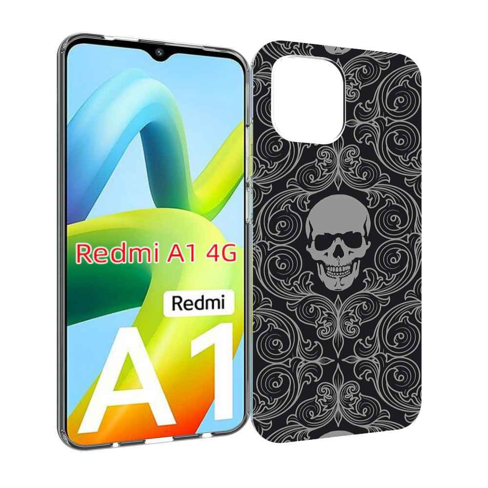 Чехол Mypads Орнамент-Черепов Для Xiaomi Redmi A1