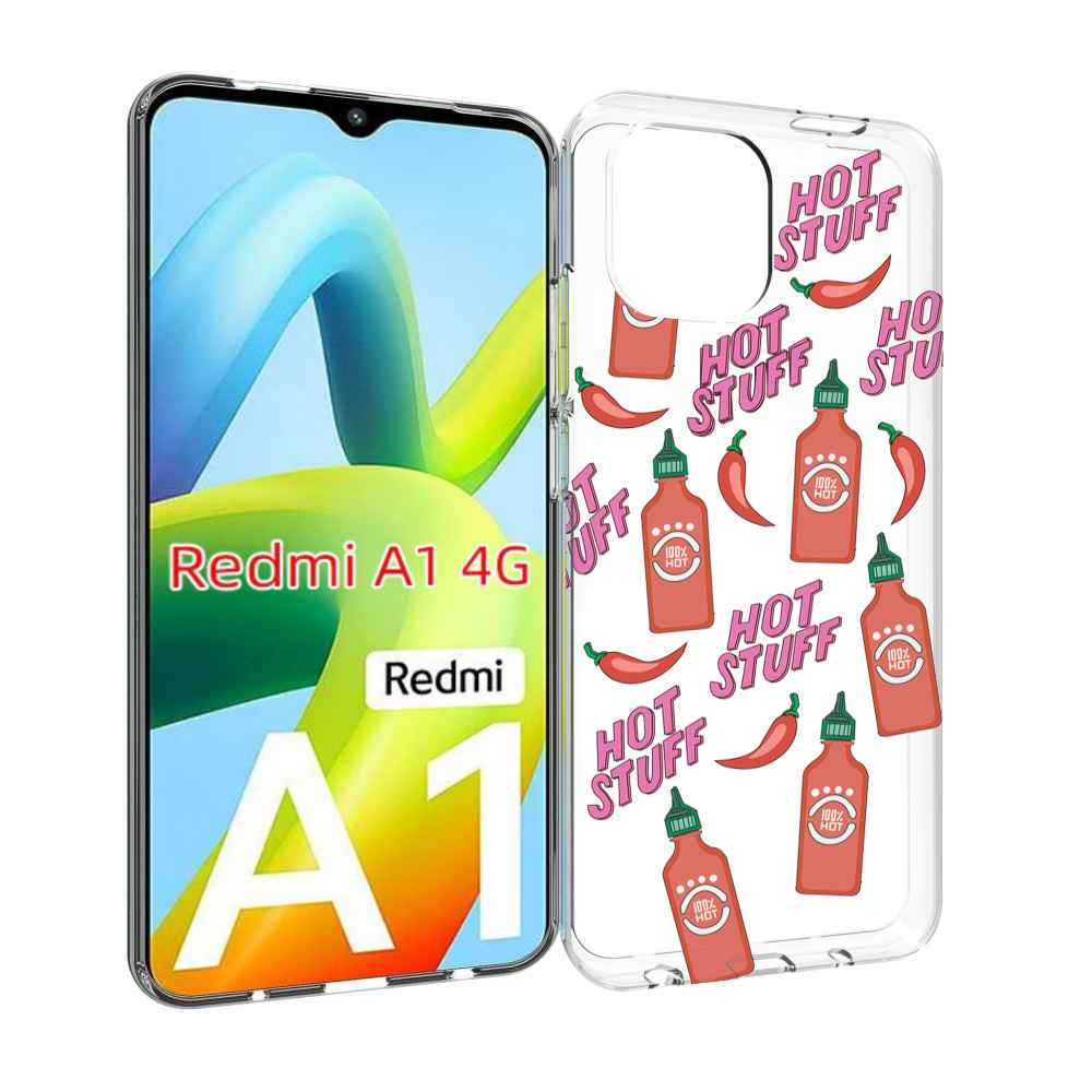 

Чехол Mypads Острые-Перчики Для Xiaomi Redmi A1, Прозрачный, Tocco